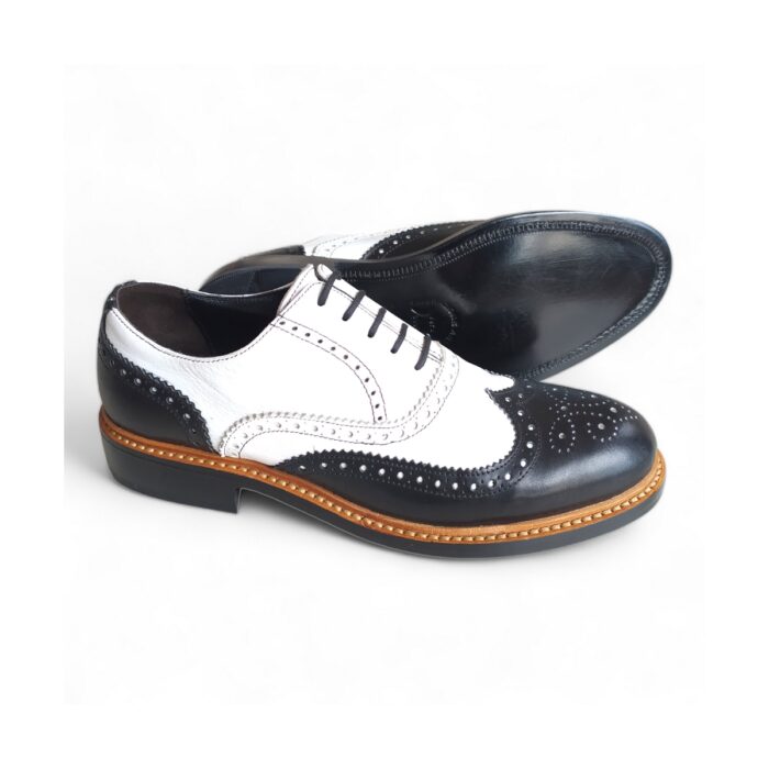 SCARPE UOMO FRANCESINA BICOLORE VINTAGE - immagine 3