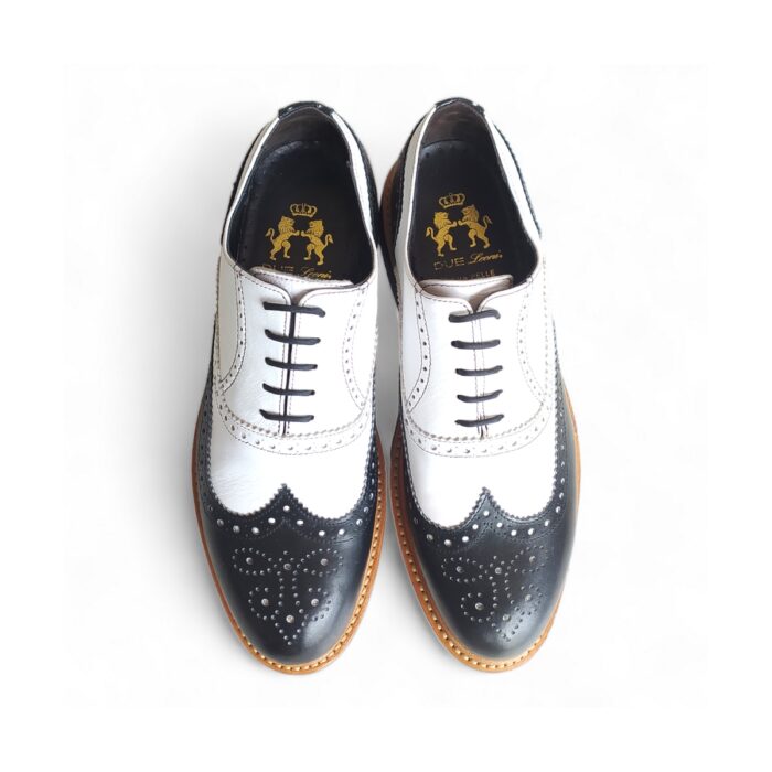 SCARPE UOMO FRANCESINA BICOLORE VINTAGE - immagine 7