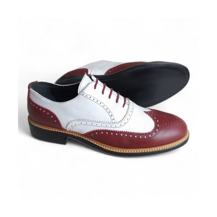 SCARPE UOMO FRANCESINA BICOLORE VINTAGE - immagine 2