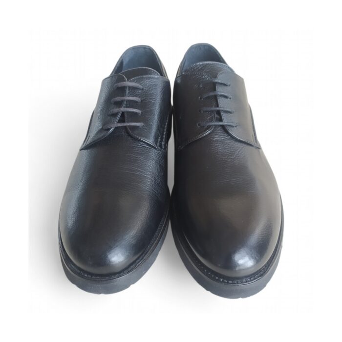 SCARPA UOMO ALLACCIATA DERBY IN PELLE - immagine 3